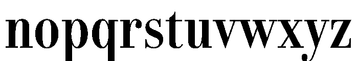 AmazoniaVAR ExtraCondensedSemiBold Instance Font LOWERCASE