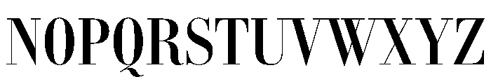 AmazoniaVAR ExtraCondensedSemiBoldContrast Instance Font UPPERCASE