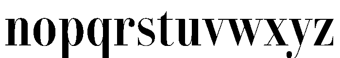 AmazoniaVAR ExtraCondensedSemiBoldContrast Instance Font LOWERCASE