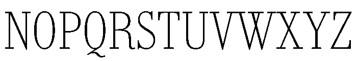 AmazoniaVAR ExtraCondensedThin Instance Font UPPERCASE