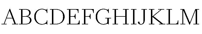AmazoniaVAR ExtraLight Instance Font UPPERCASE