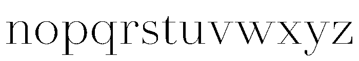 AmazoniaVAR ExtraLightContrast Instance Font LOWERCASE