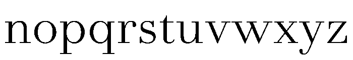 AmazoniaVAR Light Instance Font LOWERCASE