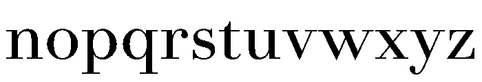 AmazoniaVAR Medium Instance Font LOWERCASE