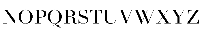 AmazoniaVAR MediumContrast Instance Font UPPERCASE