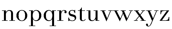 AmazoniaVAR Regular Instance Font LOWERCASE