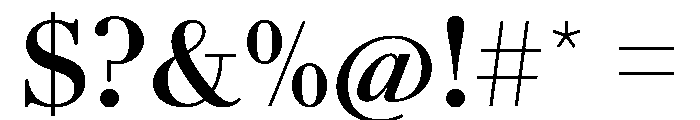 AmazoniaVAR SemiBold Instance Font OTHER CHARS