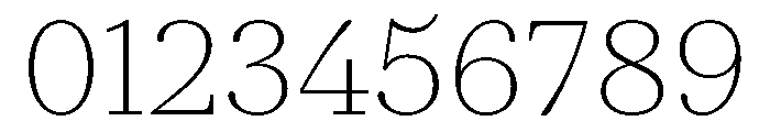 AmazoniaVAR Thin Instance Font OTHER CHARS
