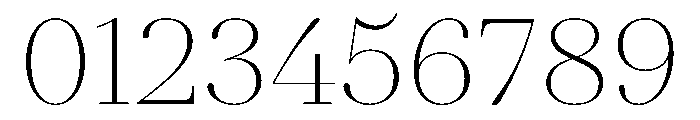 AmazoniaVAR ThinContrast Instance Font OTHER CHARS