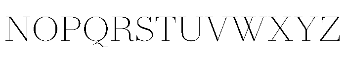 AmazoniaVAR ThinContrast Instance Font UPPERCASE