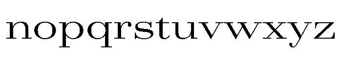 AmazoniaVAR UltraExpanded Instance Font LOWERCASE
