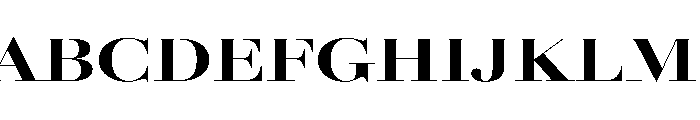 AmazoniaVAR UltraExpandedBlackContrast Instance Font UPPERCASE