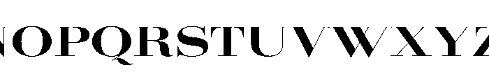 AmazoniaVAR UltraExpandedBlackContrast Instance Font UPPERCASE