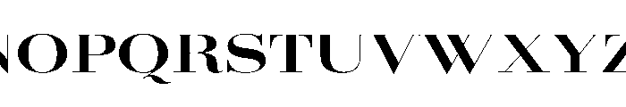 AmazoniaVAR UltraExpandedExtraBoldContrast Instance Font UPPERCASE