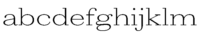 AmazoniaVAR UltraExpandedExtraLight Instance FONT