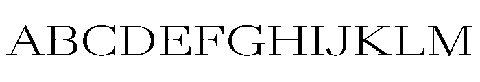 AmazoniaVAR UltraExpandedLight Instance Font UPPERCASE