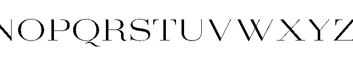AmazoniaVAR UltraExpandedLightContrast Instance Font UPPERCASE
