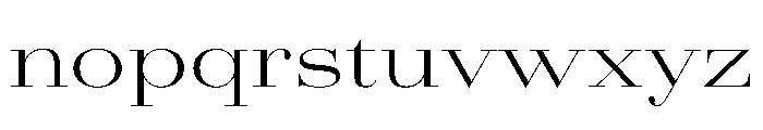 AmazoniaVAR UltraExpandedLightContrast Instance Font LOWERCASE