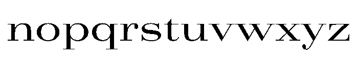 AmazoniaVAR UltraExpandedMedium Instance Font LOWERCASE