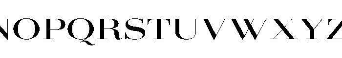 AmazoniaVAR UltraExpandedSemiBoldContrast Instance Font UPPERCASE