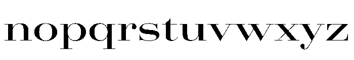 AmazoniaVAR UltraExpandedSemiBoldContrast Instance Font LOWERCASE