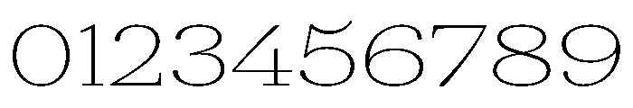 AmazoniaVAR UltraExpandedThin Instance Font OTHER CHARS