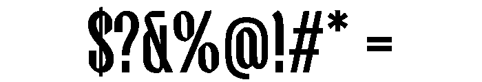 Amberwood Regular Font OTHER CHARS
