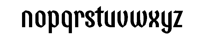 Amberwood Regular Font LOWERCASE