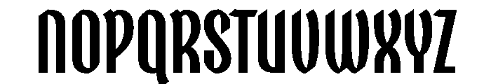 Amberwood Semibold Instance Font UPPERCASE
