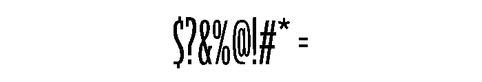 AmbivalentiCompressedMLv2AAA Medium Font OTHER CHARS