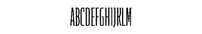 AmbivalentiCompressedMLv2AAA Regular Font UPPERCASE