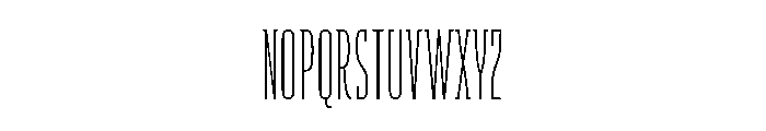 AmbivalentiCompressedMLv2AAA UltraLight Font LOWERCASE
