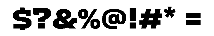 AmbivalentiMLv2AAA UltraBold Font OTHER CHARS