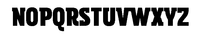 AmbivalentiTzarMLv2AAA UltraBold Font LOWERCASE