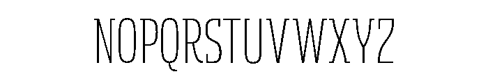 AmbivalentiTzarMLv2AAA UltraLight Font LOWERCASE