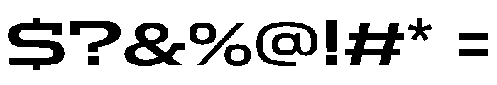AmbivalentiWideMLv2AAA Bold Font OTHER CHARS