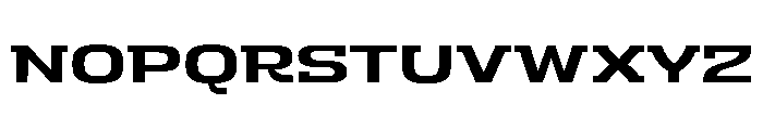 AmbivalentiWideMLv2AAA Bold Font LOWERCASE