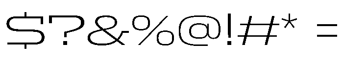 AmbivalentiWideMLv2AAA Light Font OTHER CHARS