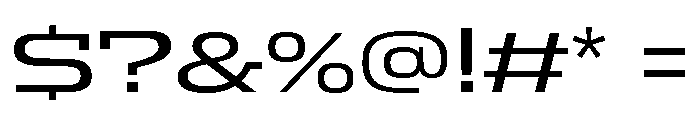 AmbivalentiWideMLv2AAA Medium Font OTHER CHARS