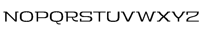 AmbivalentiWideMLv2AAA Regular Font LOWERCASE