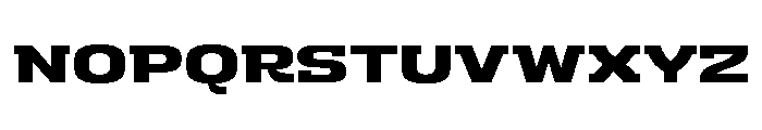 AmbivalentiWideMLv2AAA UltraBold Font UPPERCASE