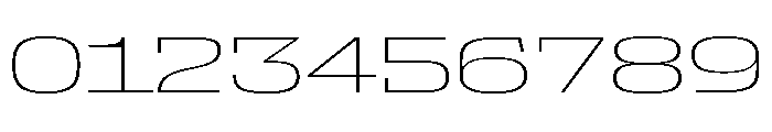 AmbivalentiWideMLv2AAA UltraLight Font OTHER CHARS