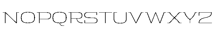 AmbivalentiWideMLv2AAA UltraLight Font LOWERCASE