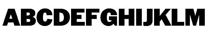 AmericanGrotesk Black Font UPPERCASE
