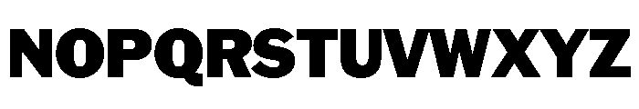 AmericanGrotesk Black Font UPPERCASE