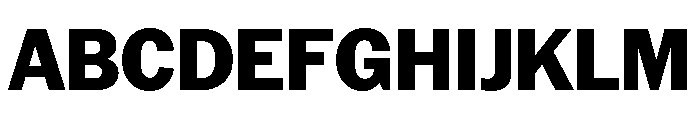 AmericanGrotesk Heavy Font UPPERCASE