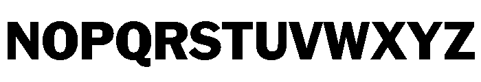 AmericanGrotesk Heavy Font UPPERCASE