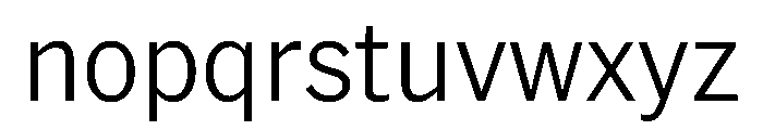 AmericanGrotesk Light Font LOWERCASE
