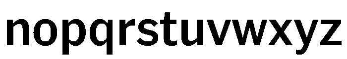 AmericanGrotesk Medium Font LOWERCASE
