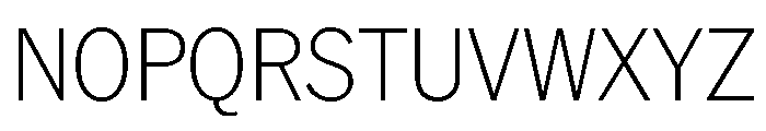 AmericanGrotesk Thin Font UPPERCASE